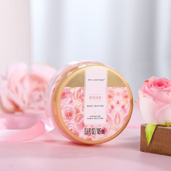 Gift Set For Women, Spa Luxetique Bath Sets for Women Gift, 8 Pcs Rose Spa Basket Includes Bubble Bath, Shower Gel, Body Lotion, Birthday Spa Gifts, Mothers Day Gifts for Mom - Image 2